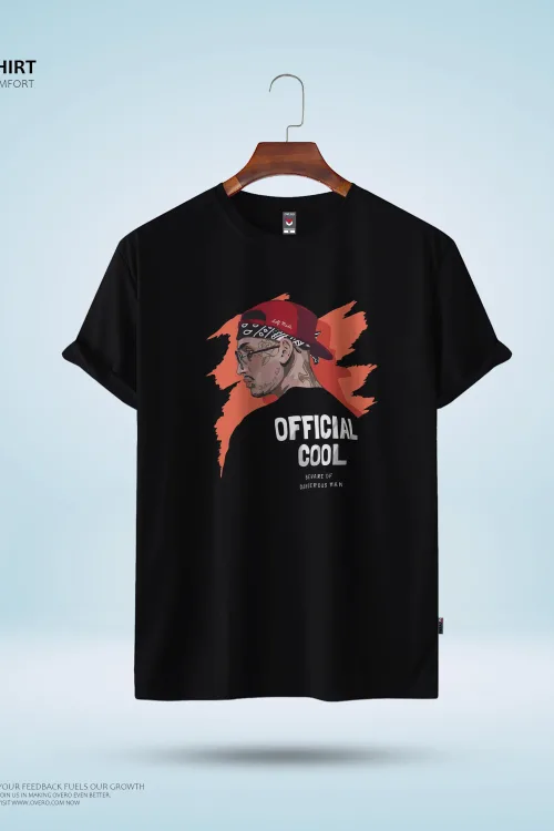 Men’s Round Neck Half Sleeve – Cool Man