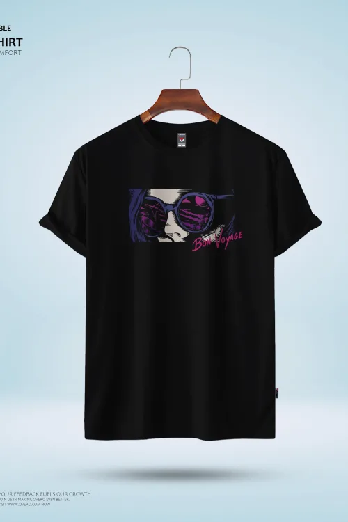 Women’s Round Neck Half Sleeve – bon voyage