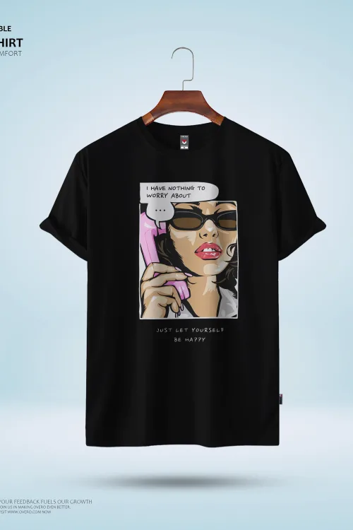 Women’s Round Neck Half Sleeve – comic-girl