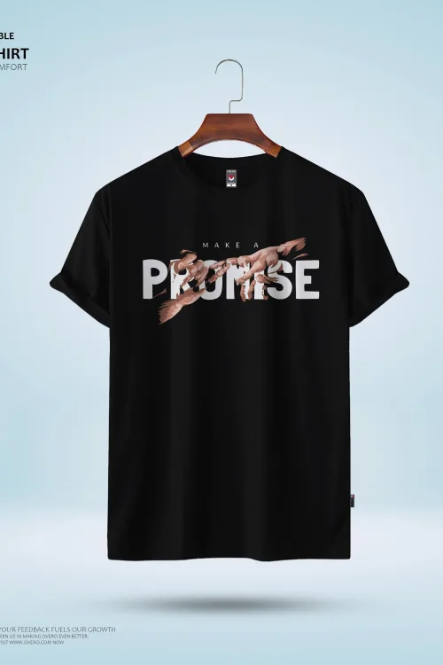 Women’s Round Neck Half Sleeve – make a promise