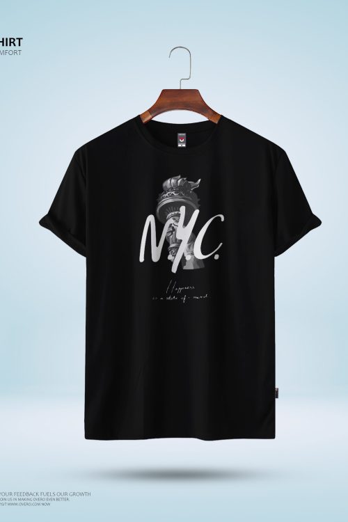 Men’s Round Neck Half Sleeve – nyc